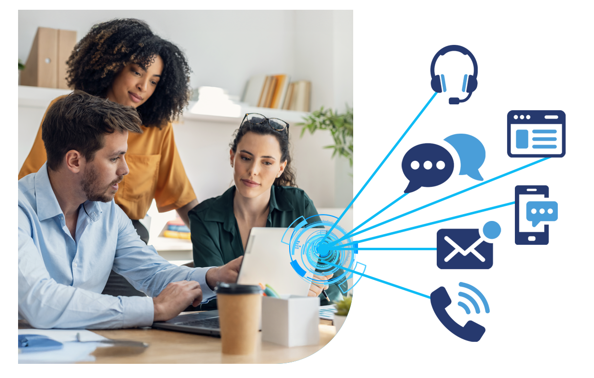Contact Center Central Hub for all Communication